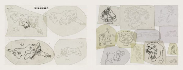 Classic Tattoo Stencils 2: More Designs in Acetate