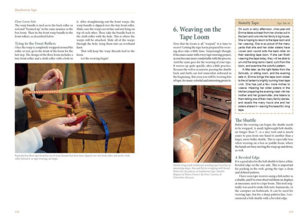 Handwoven Tape: Understanding and Weaving Early American and Contemporary Tape