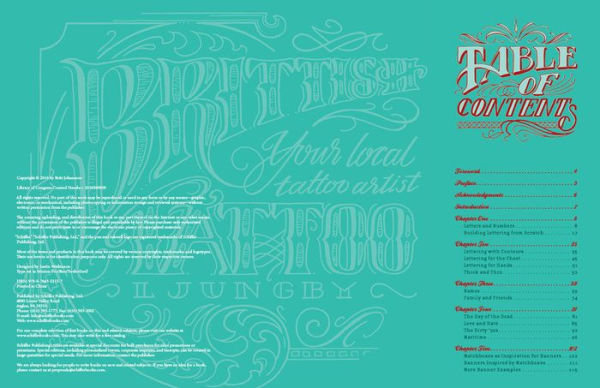 Tattoo Lettering & Banners: Classic and Modern Script Designs