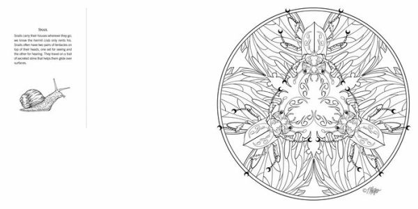 Garden Life: Nature Mandala Coloring Book