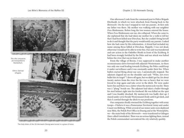 Leo Wilm's Memories of the Waffen-SS: An SS-Heimwehr Danzig, SS-Totenkopf-Division, and 9. SS-Panzer-Division "Hohenstaufen" Veteran Remembers