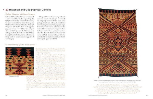 Navajo Weavings with Ceremonial Themes: A Historical Overview of a Secular Art Form