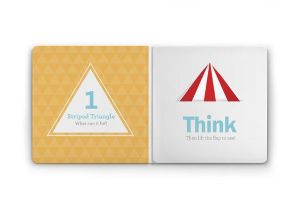 Think Triangles!: A Lift-the-Flap Counting, Color, and Shape Book