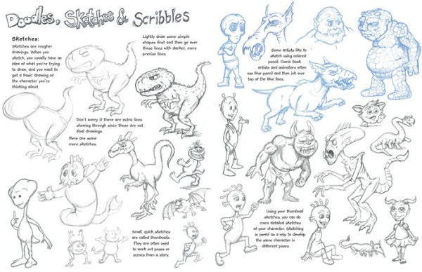 Creatures and Characters: Drawing Amazing Monsters, Aliens, and Other Weird Things!