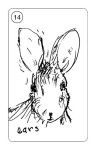 Alternative view 3 of Carrot Cards: Old-Time Rabbit Wisdom (Oracle Kit Box Set with 54 Cards and Guide Book)