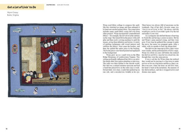 Inspired by Elvis: Art Quilts Celebrating the King