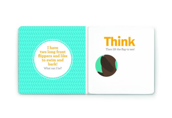 Think Zoo Animals: A Lift-the-Flap Guessing Book