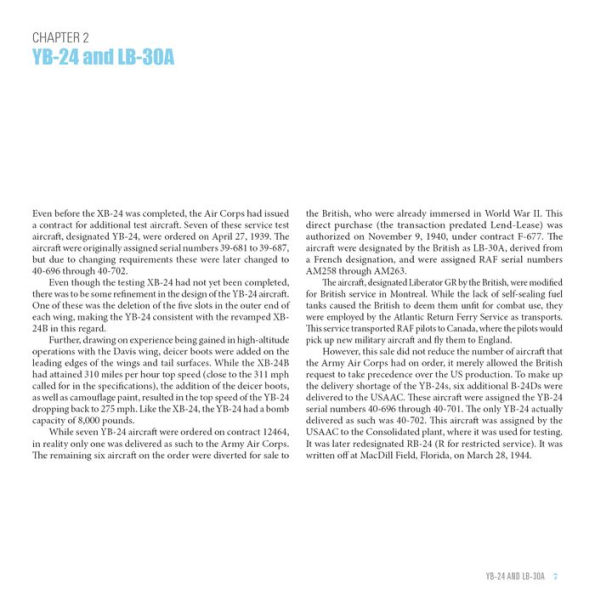 Consolidated B-24 Vol.1: The XB-24 to B-24E Liberators in World War II