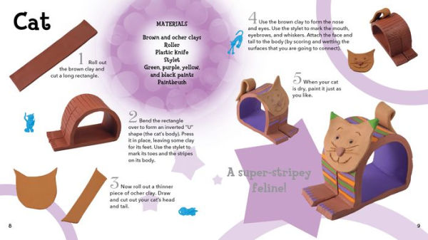 Clay: 5-Step Handicrafts for Kids