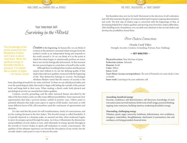 Sacred Mysteries: The Chakra Oracle (Oracle Kit Box Set with 49 Cards and Guide Book)