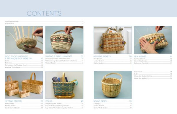 Basketry Basics: Create 18 Beautiful Baskets as You Learn the Craft