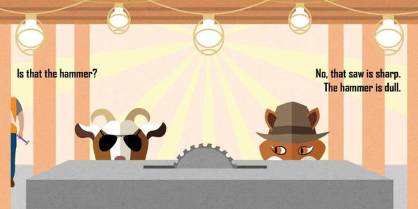 The Misplaced Toy Hammer: A Fox and Goat Mystery