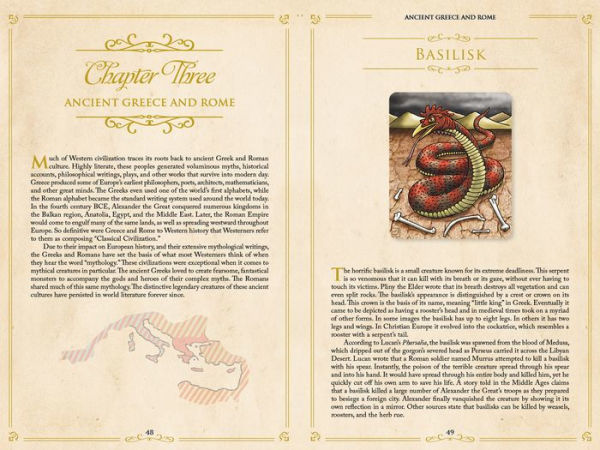 Monsters and Mythical Creatures from around the World