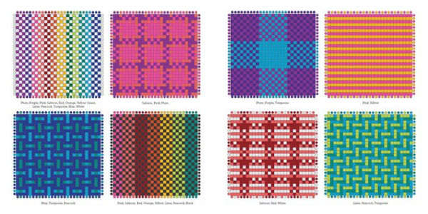 Potholder Loom Designs: 140 Colorful Patterns