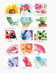 Alternative view 5 of Watercolor the Easy Way: Step-by-Step Tutorials for 50 Beautiful Motifs Including Plants, Flowers, Animals & More