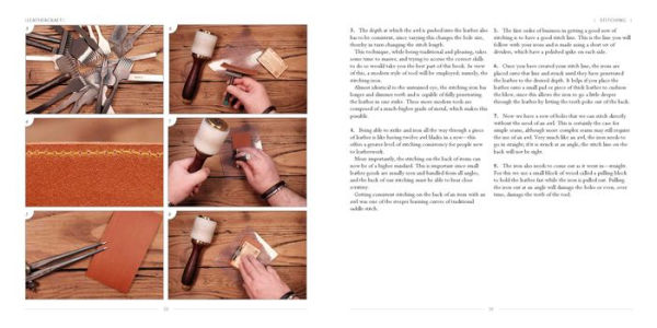 Leathercraft: Traditional Handcrafted Leatherwork Skills and Projects