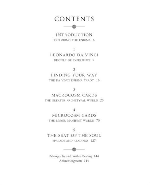 Da Vinci Enigma Tarot (Deck and Guidebook Box Set)