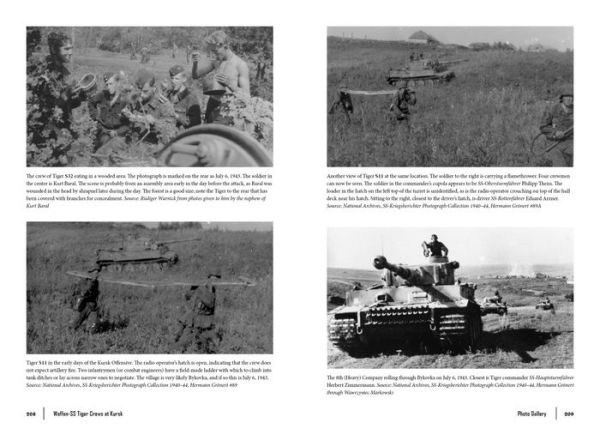 Waffen-SS Tiger Crews at Kursk: The Men of SS Panzer Regiments 1, 2, and 3 in Operation Citadel, July 5-15, 1943