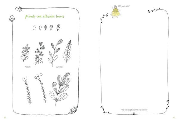 Floral Doodling Handbook: The Simple Joy of Drawing Plants and Flowers