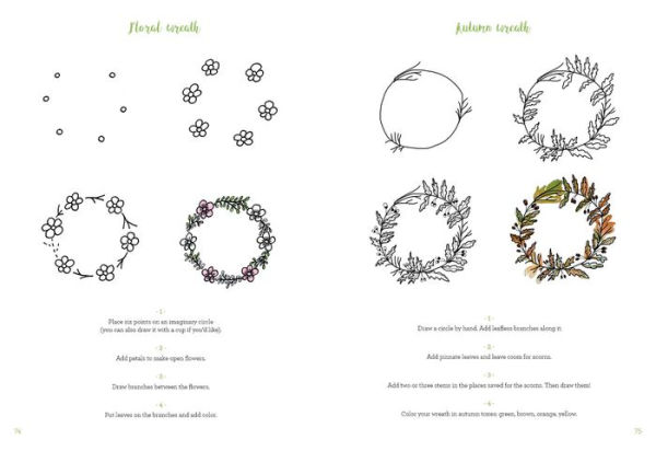 Floral Doodling Handbook: The Simple Joy of Drawing Plants and Flowers