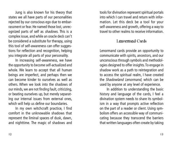 Shadowland Lenormand: (Lenormand Box Set with 36 Cards and Guide Book)