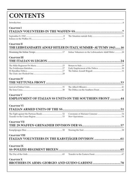 The 29th Waffen-SS Grenadier Division "Italienische Nr.1": And Italians in Other Units of the Waffen-SS: An Illustrated History