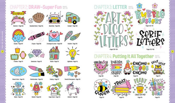 Trust Me, You Can Draw: The Super-Cute, Can't-Fail, Totally Awesome, Best-Ever Doodling, Lettering & Coloring Book