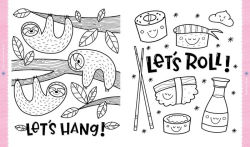 Alternative view 8 of Trust Me, You Can Draw: The Super-Cute, Can't-Fail, Totally Awesome, Best-Ever Doodling, Lettering & Coloring Book