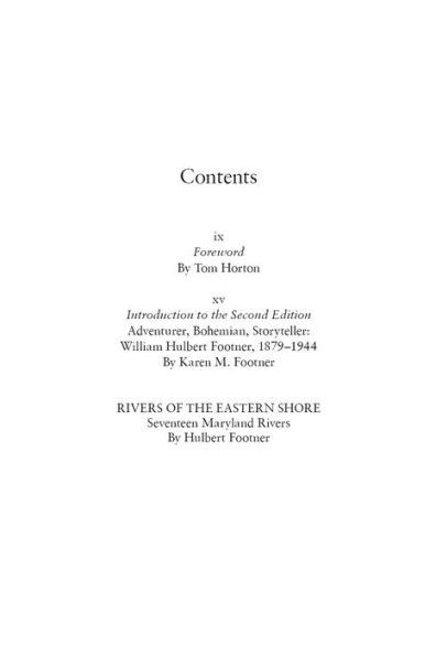 Rivers of the Eastern Shore, 2nd Edition: Seventeen Maryland Rivers