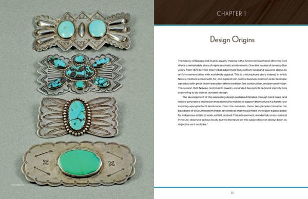 Navajo and Pueblo Jewelry Design: 1870-1945