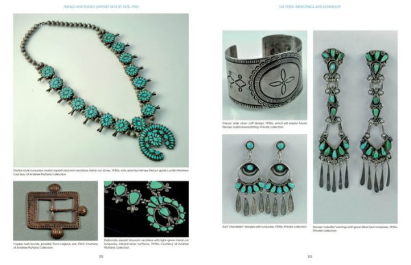 Navajo and Pueblo Jewelry Design: 1870-1945