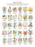 Alternative view 4 of ColorMaps: Garden: Color-Coded Patterns Adult Coloring Book