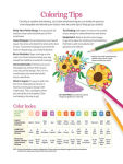 Alternative view 8 of ColorMaps: Garden: Color-Coded Patterns Adult Coloring Book