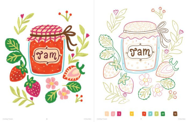 ColorMaps: Garden: Color-Coded Patterns Adult Coloring Book