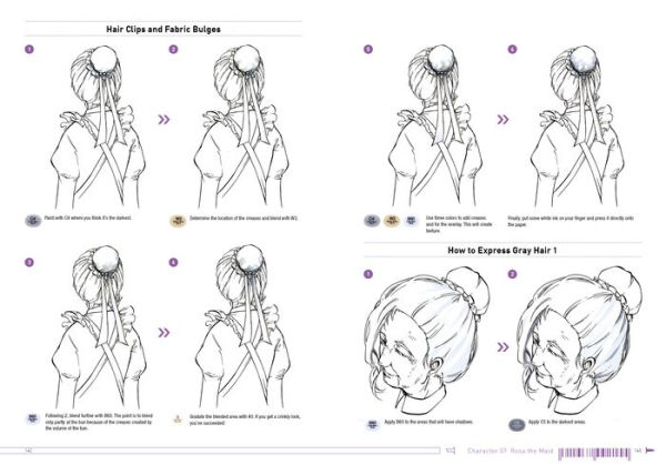 How to Render Attractive Characters with COPIC Markers