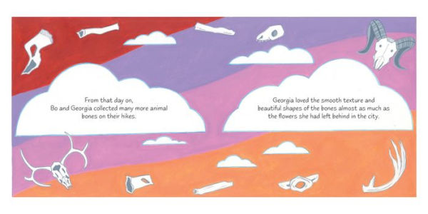 A Bone for Bo: Painting with Georgia O'Keeffe