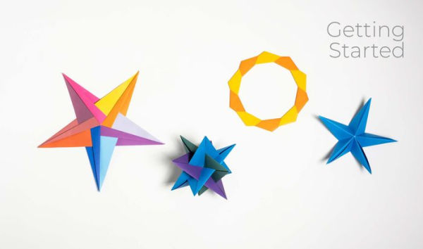 Modular Origami: 18 Colorful and Customizable Folded Paper Sculptures