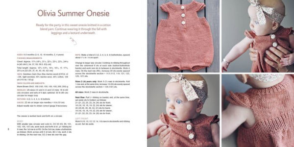 Summer Knitting for Little Sweethearts: 40 Nordic-Style Warm Weather Patterns for Girls, Boys, and Babies