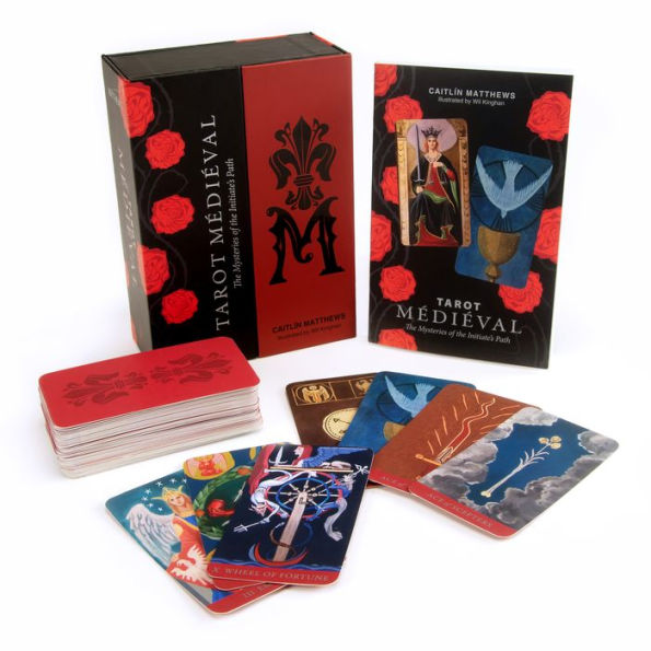 Tarot Médiéval: The Mysteries of the Initiate's Path (Tarot Kit Box Set with 78 Cards and Guide Book)