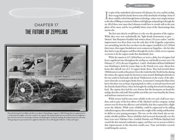 101 Hours in a Zeppelin: Ernst August Lehmann and the Dream of Transatlantic Flight, 1917