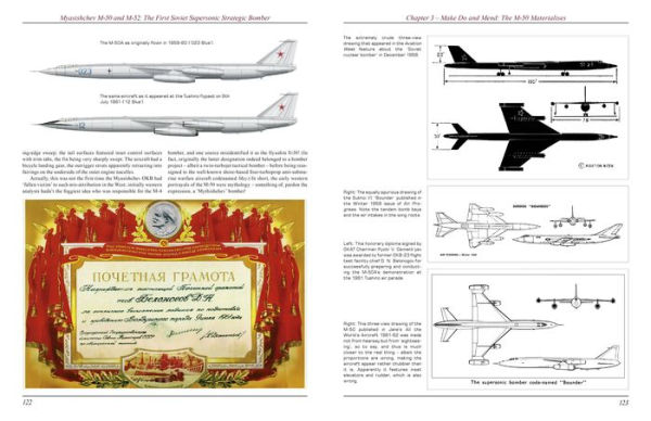 Myasishchev M50 and M52 The First Soviet Supersonic Strategic Bomber