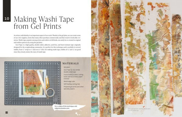 Gel Plate Printing for Mixed-Media Art: Taking Your Visual Storytelling to  a New Level by Robyn McClendon, Hardcover