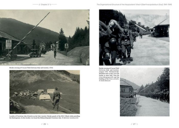 Zollgrenzschutz: Border Guards on the Frontier of the Reich, Hauptzollamt Villach, 1941-1945