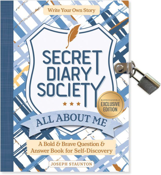 Secret Diary Society All About Me: A Bold & Brave Question & Answer Book for Self-Discovery - Write Your Own Story (B&N Exclusive Edition)