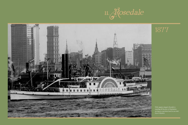 The Boats of Summer, Volume 1: New York Harbor and Hudson River Day Passenger and Excursion Vessels of the Nineteenth Century