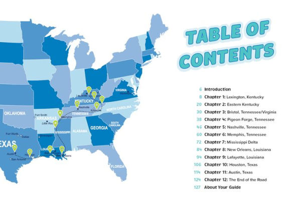 Jammin' through the South: Kentucky, Virginia, Tennessee, Mississippi, Louisiana, Texas