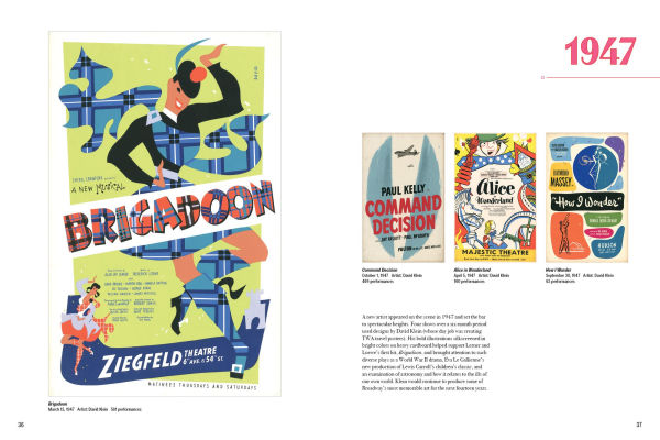 Broadway Poster Art: 1945-1969