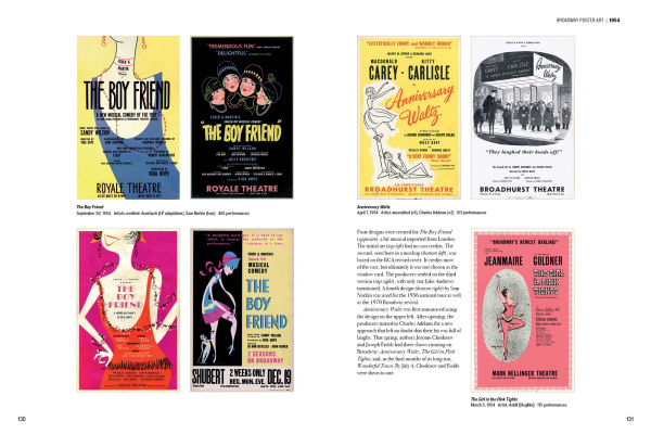 Broadway Poster Art: 1945-1969