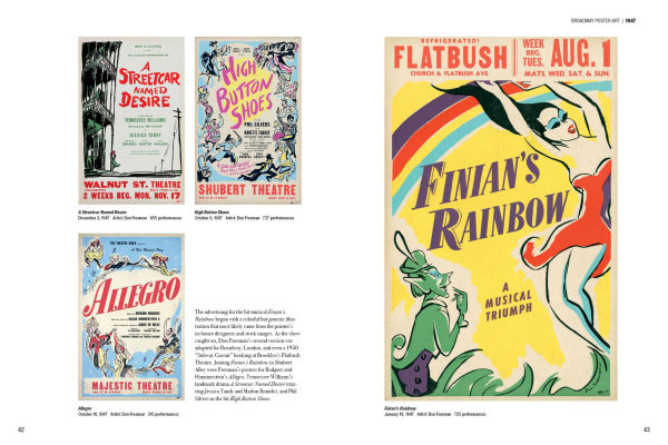 Broadway Poster Art: 1945-1969