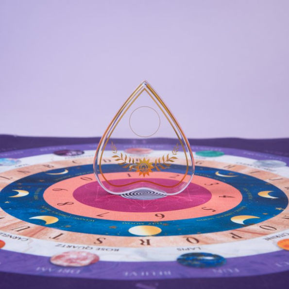 The Crystal Spirit Talking Board and Guidebook: A Spiritual Power Tool for Light Workers (Divining Box Set with Mandala-Adorned Board, Planchette, and Guidebook)